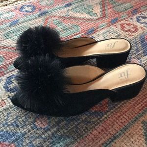 The Fix Pom Pom Mule